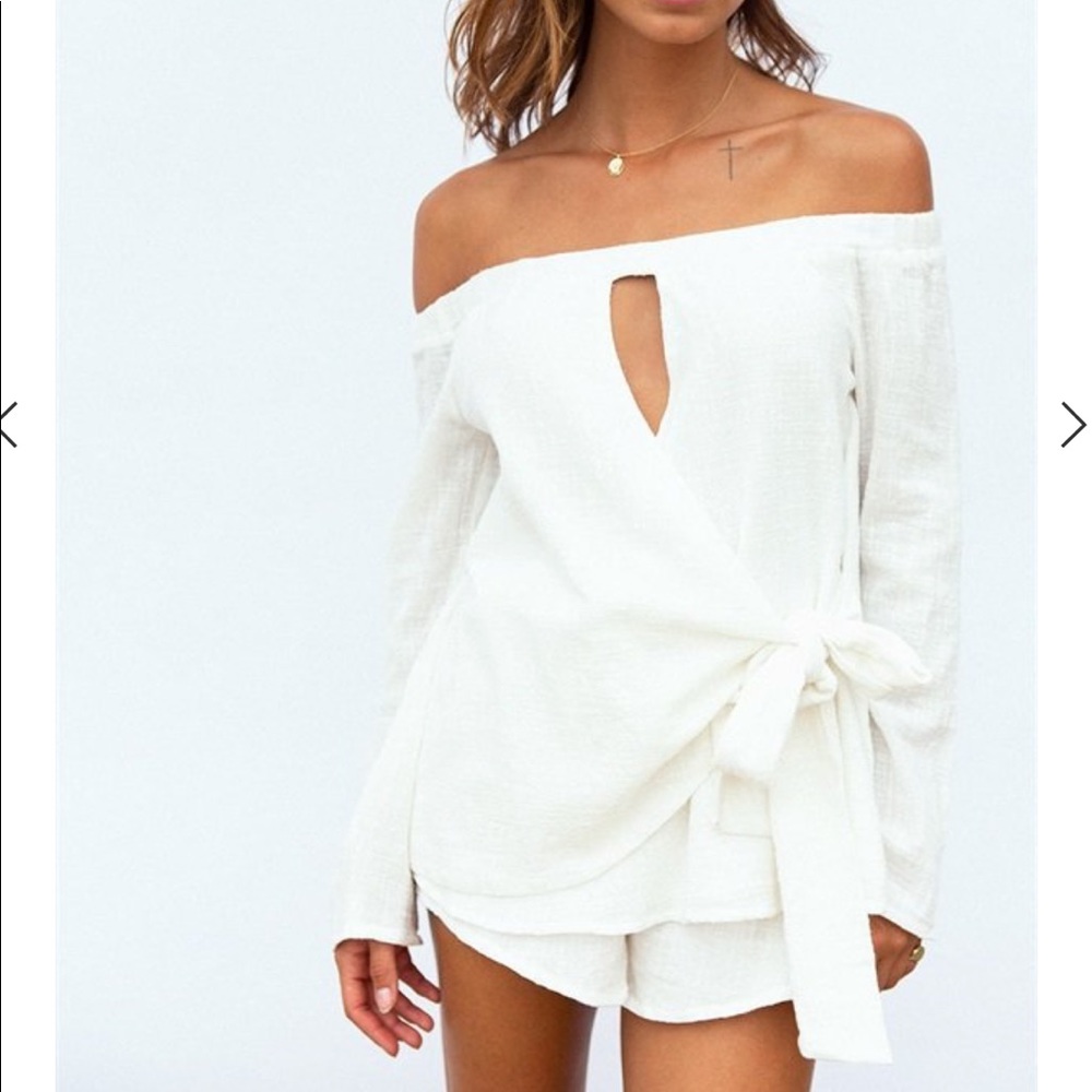 Raw Madison Sabo Skirt Romper